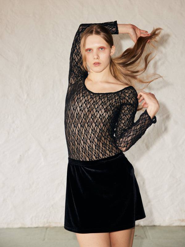 Simone Wild Lace Body Swan Verkauf