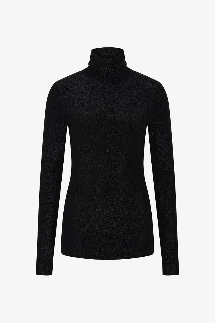 Sly 010 Rollkragenpullover aus Lurex