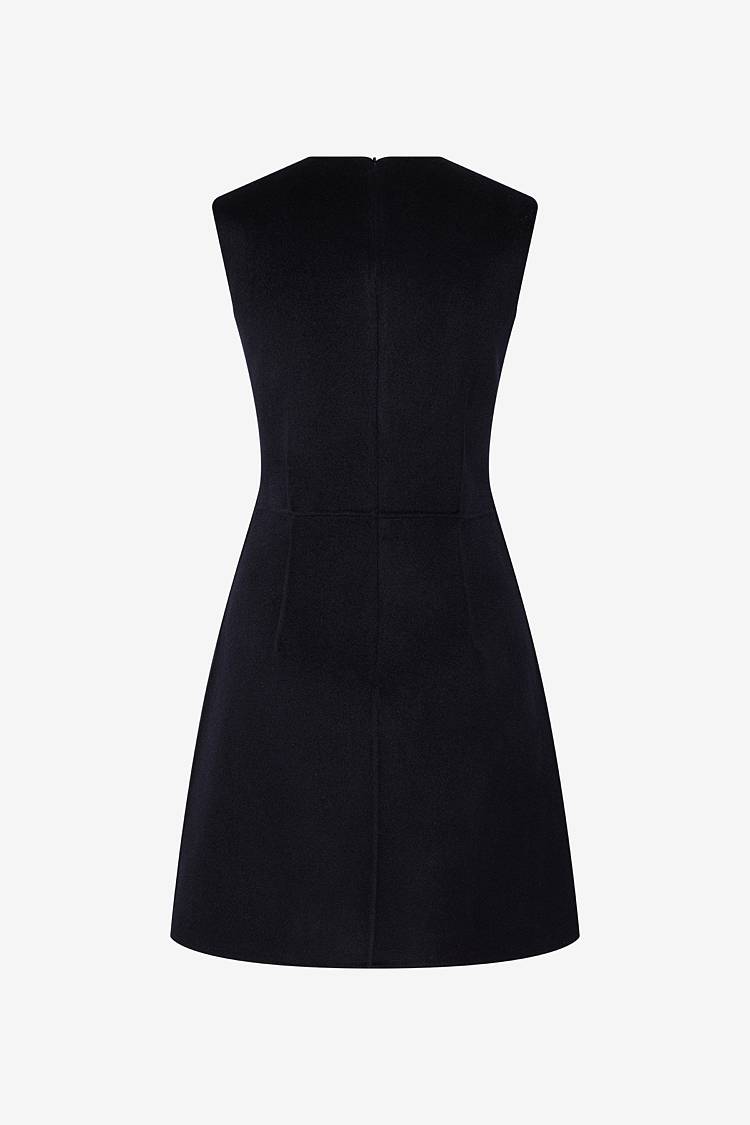 Sly 010 Tailliertes Kleid aus Doubleface Hotsell