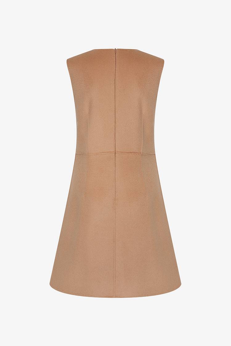 Sly 010 Tailliertes Kleid aus Doubleface Auslauf