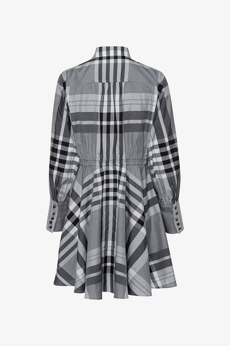 Sly 010 Hemdblusenkleid mit schwingendem Rock Günstiger Verkauf