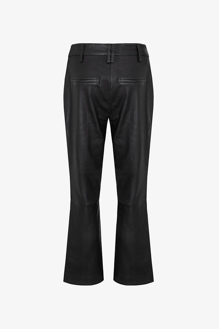 Sly 010 Klassische Hose aus Nappa Leder Fabrikverkauf