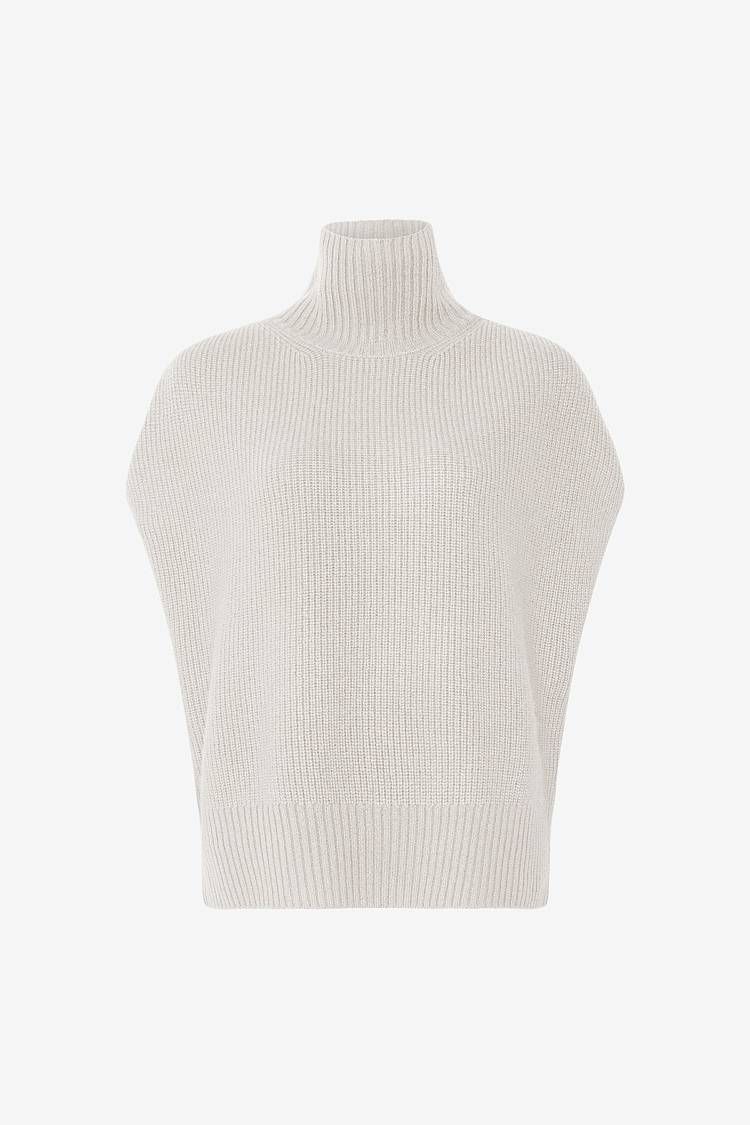 Sly 010 Pullunder aus Cashmere mit Rollkragen