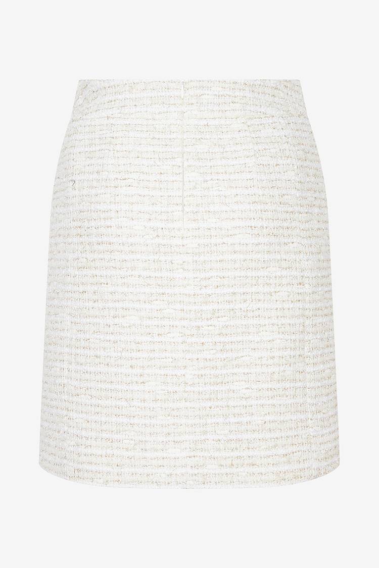 Sly 010 Hoch taillierter Tweed-Minirock Versandkostenfrei