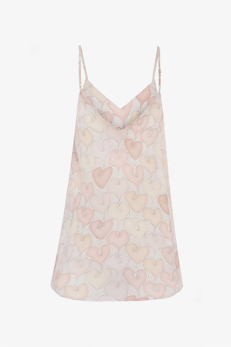 Sly 010 Camisole aus Viskose und Seide im Angebot