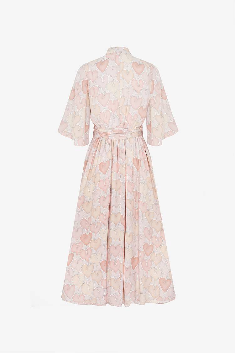 Sly 010 Langes Kleid mit Schleife Günstiger Verkauf