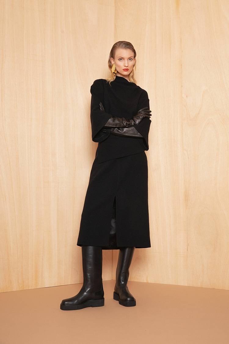 Sly 010 Minimalistischer Wollrock Verkauf
