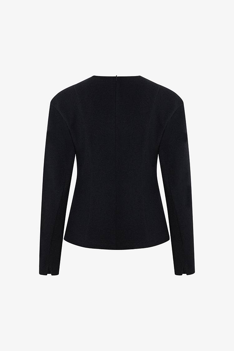 Sly 010 Minimalistisches tailliertes Wolltop Angebote