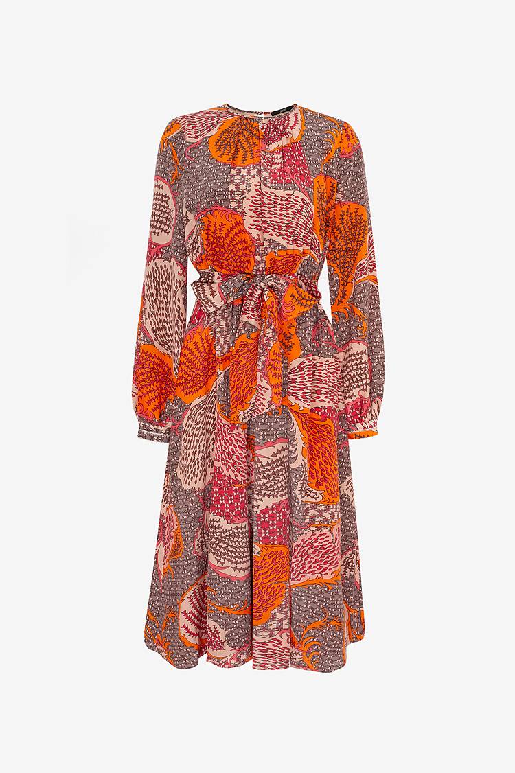 Sly 010 Feminines Seidenkleid Günstiger Verkauf
