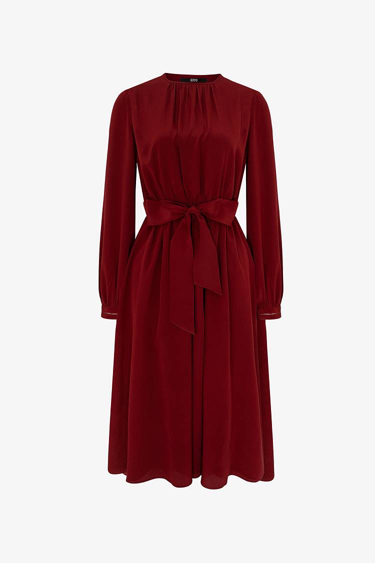 Sly 010 Feminines Seidenkleid Meist gekauft