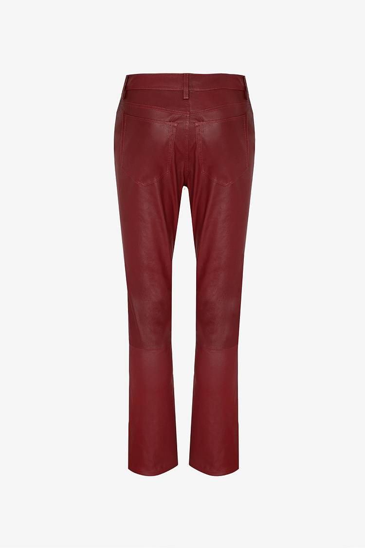 Sly 010 Klassische Hose aus Nappa Leder Tägliche Deals