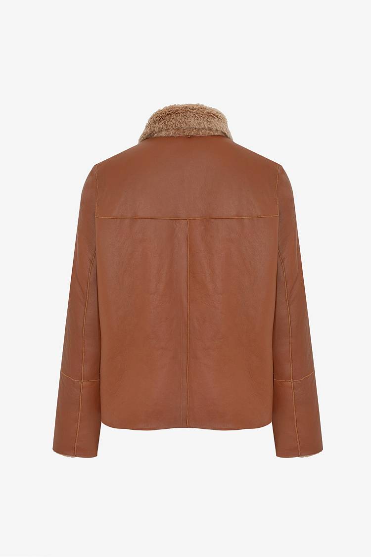 Sly 010 Harrington-Jacke aus Leder Günstiger Verkauf