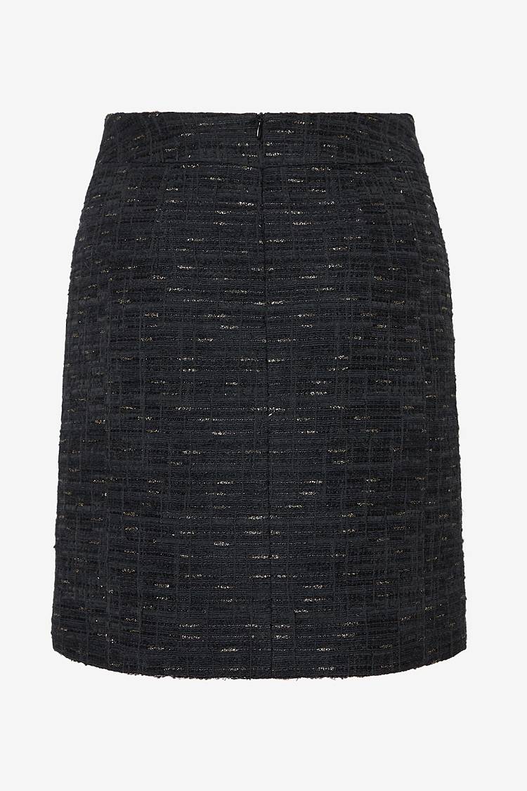 Sly 010 Hoch taillierter Tweed-Minirock Meist gekauft