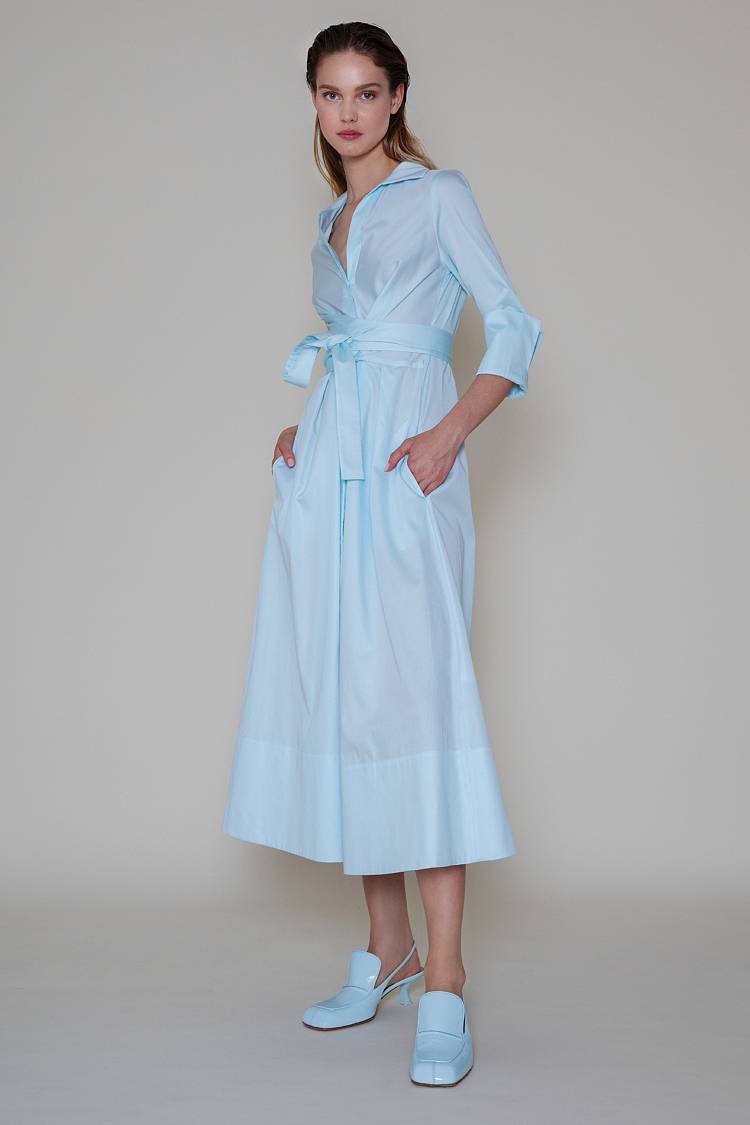 Sly 010 Kleid mit Taillengürtel Schlussverkauf