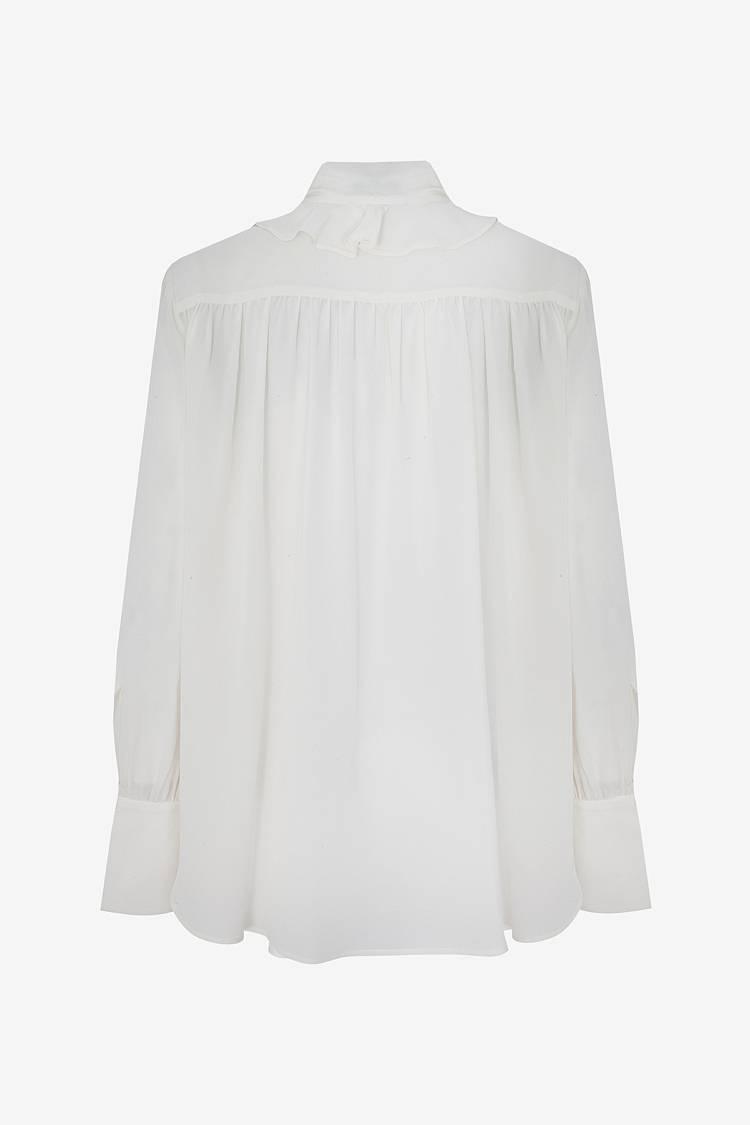 Sly 010 Seidenbluse mit Schluppe Hotsell