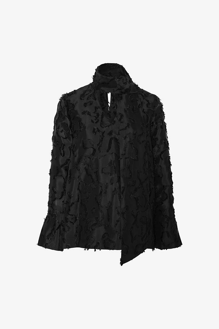 Sly 010 Leichtes Schluppentop aus Jacquard Blitzverkäufe