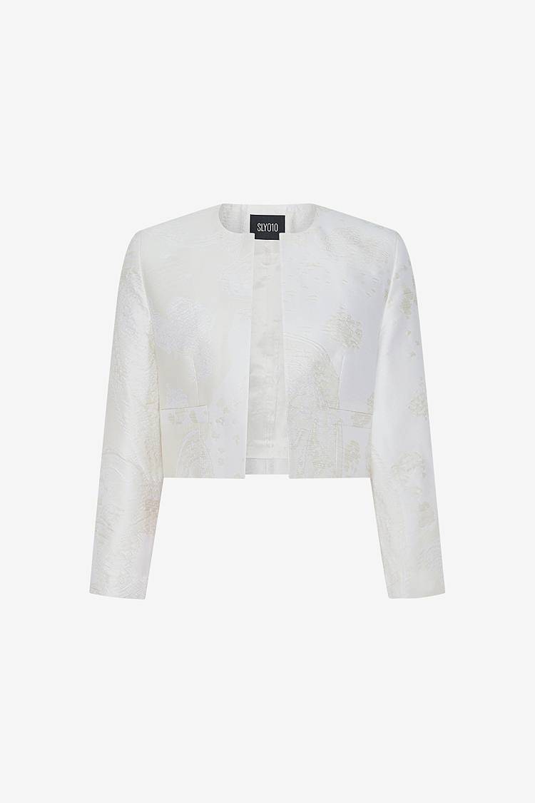Sly 010 Kurze Cloqué-Jacke