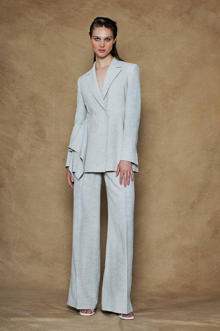 Sly 010 Gerade Hose mit Bundfalte Online