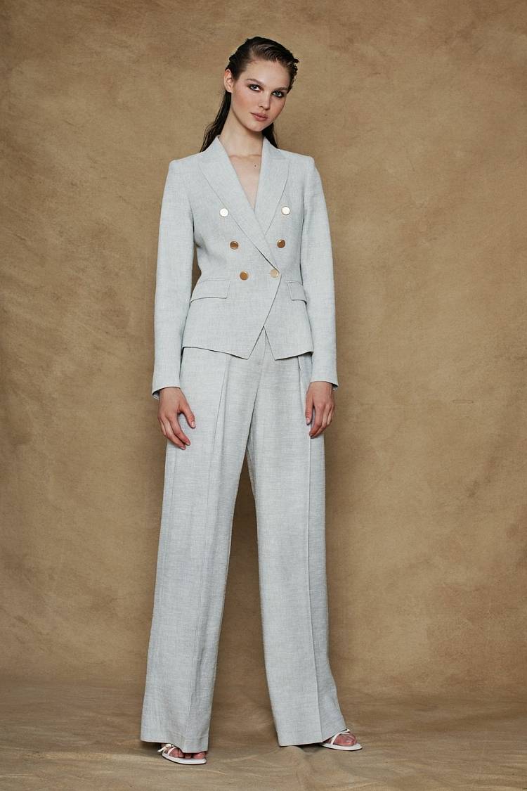 Sly 010 Gerade Hose mit Bundfalte Online