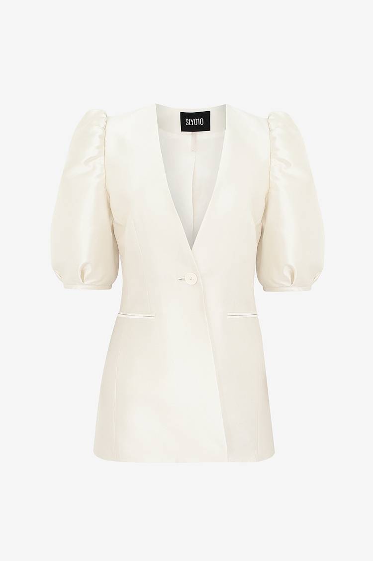 Sly 010 Bridal Blazer mit kurzen Ärmeln Blitzverkäufe