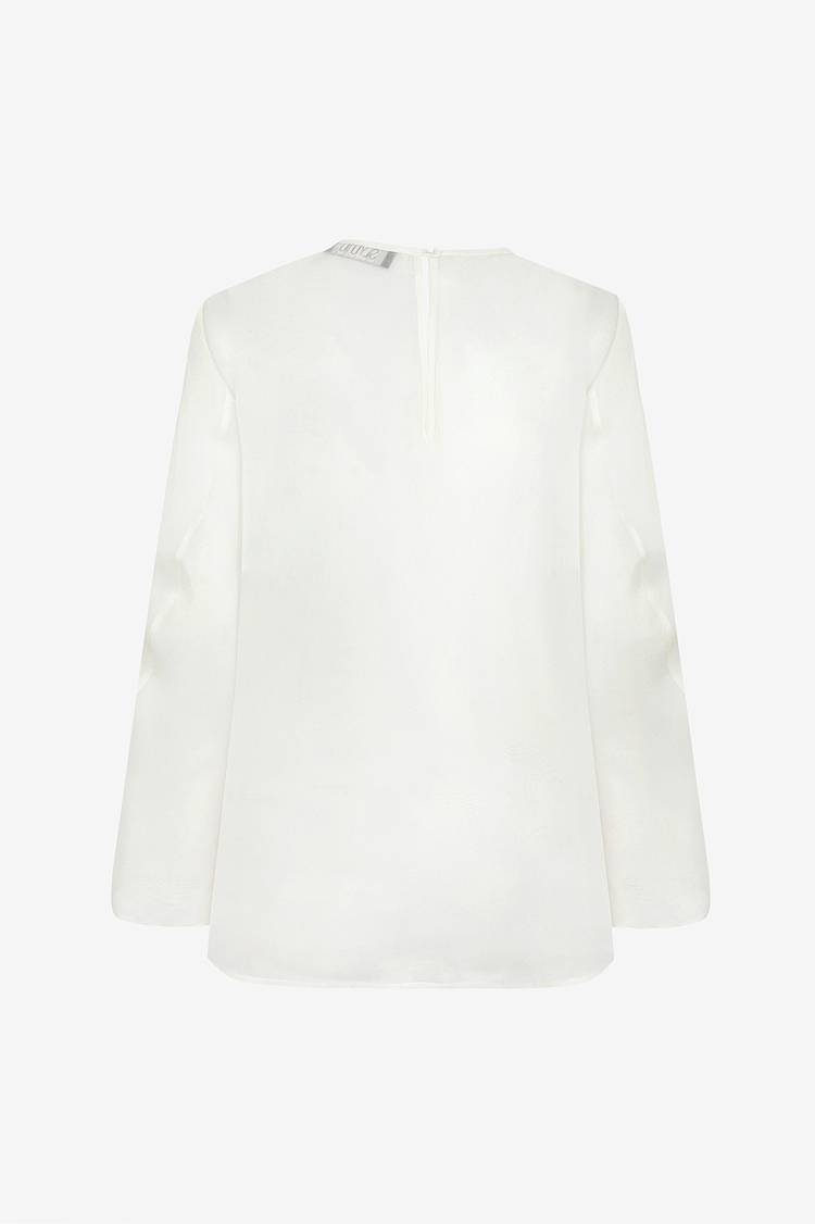 Sly 010 Top mit drapierter Schleife Riesige Rabatte