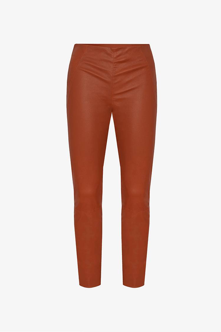 Sly 010 Figurbetonte Stretchleder Hose