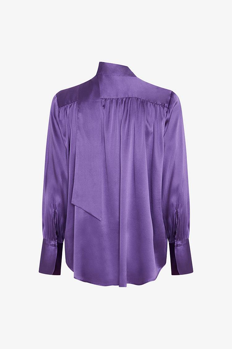 Sly 010 Bluse mit Schal-Detail Fabrikverkauf