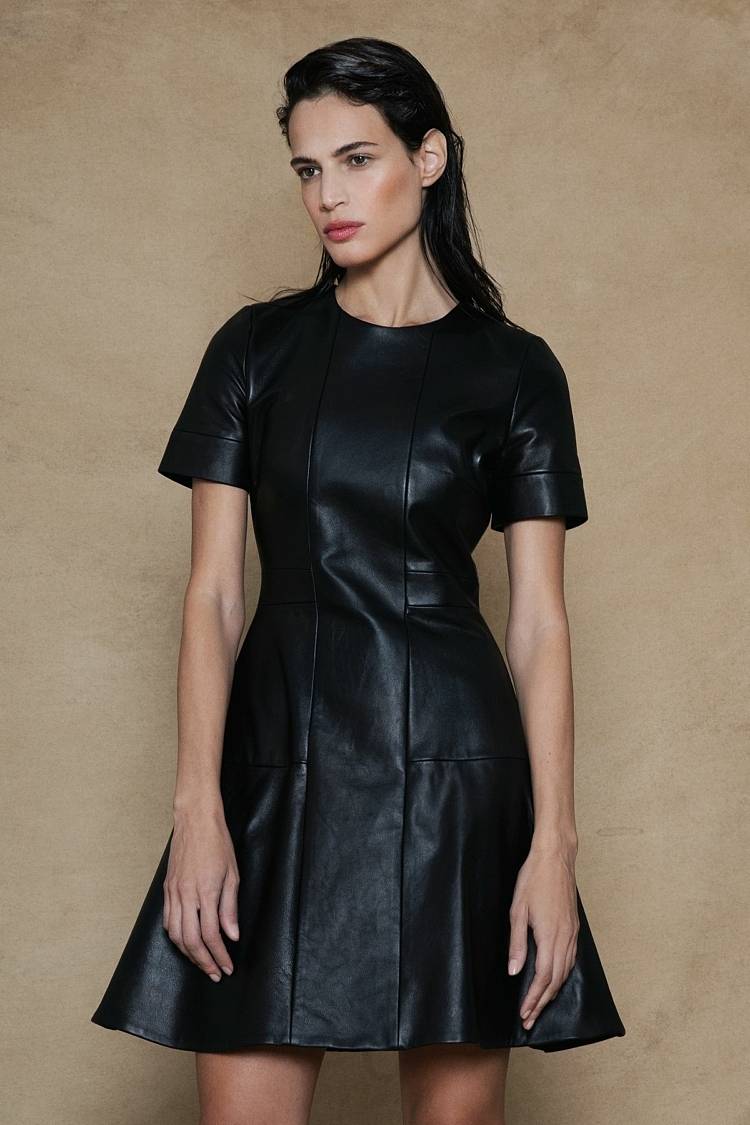 Sly 010 Kleid aus Nappaleder Online
