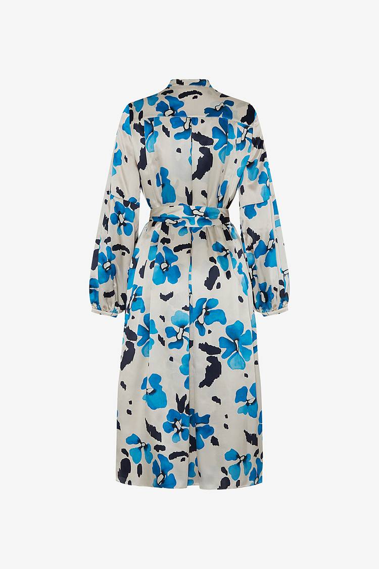 Sly 010 Midikleid aus Seide Günstiger Verkauf