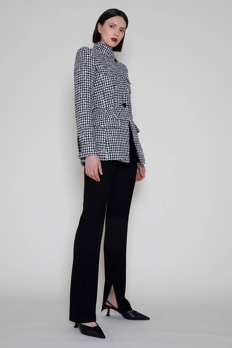 Sly 010 **Blazer mit Stehkragen und Pattentaschen** Schlussverkauf