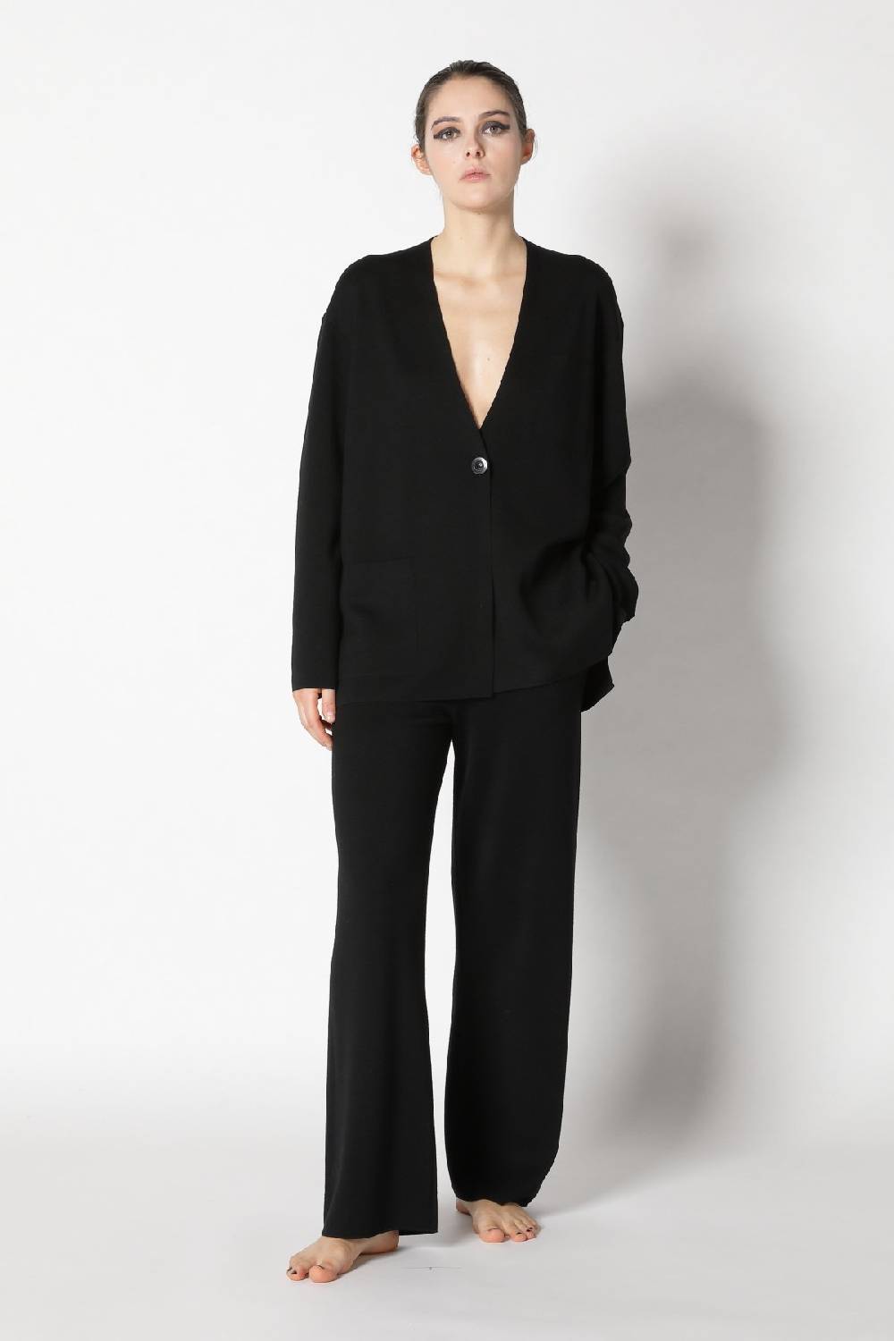 ﻿Sminfinity milano one button jacket + milano palazzo pants Online