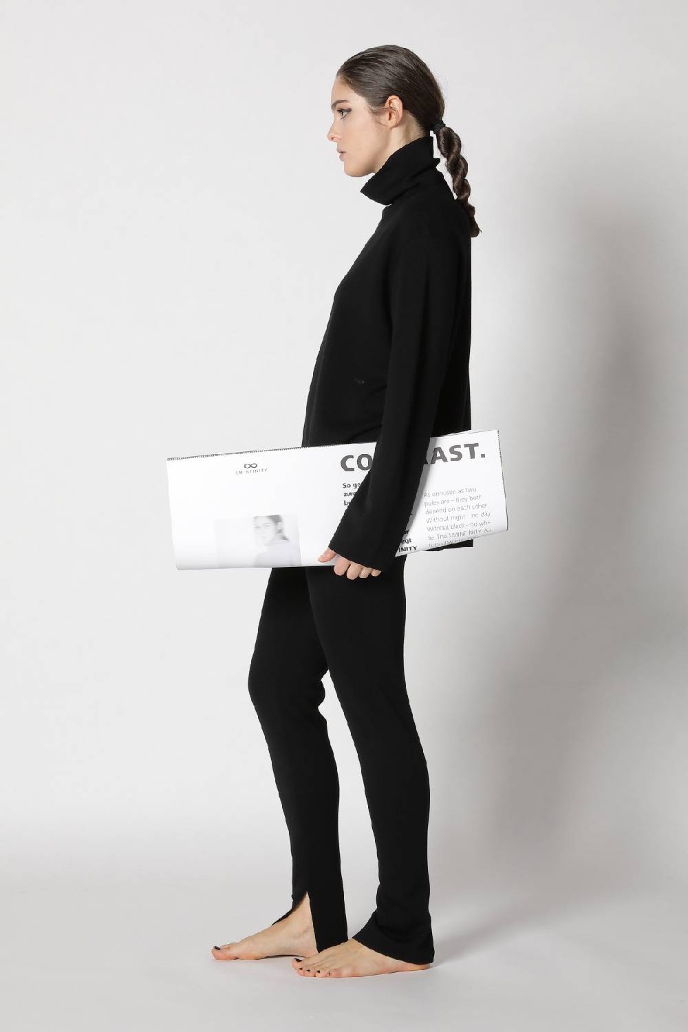 Sminfinity milano turtle jumper + milano slim cut pants Verkauf