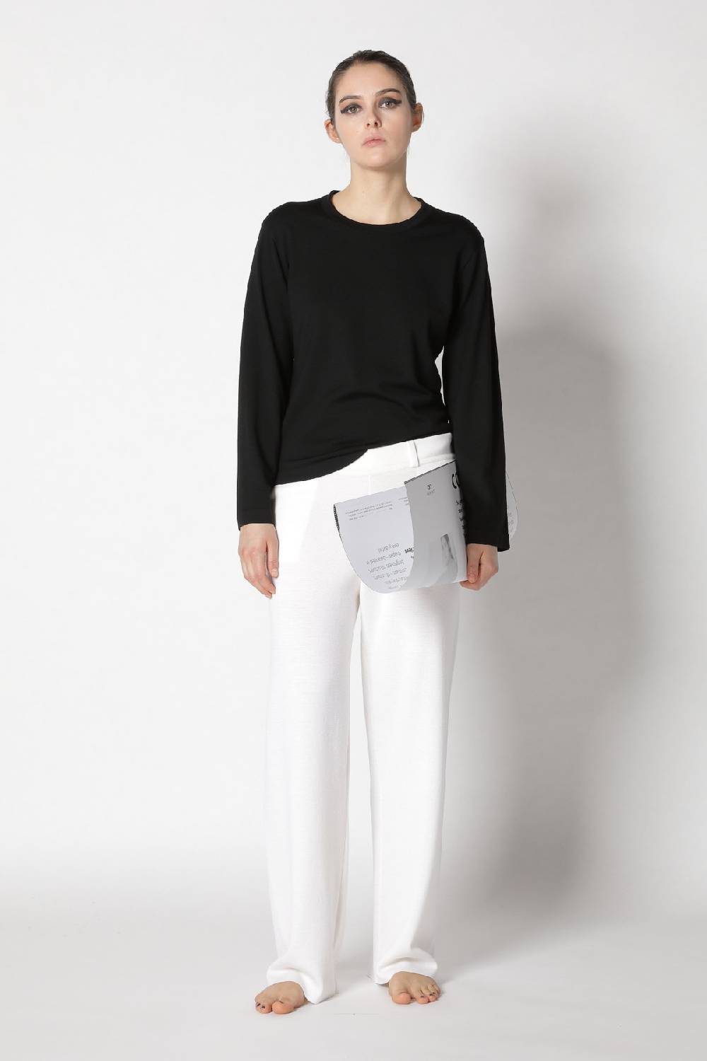 Sminfinity stretchy crewneck + milano palazzo pants Fabrikverkauf
