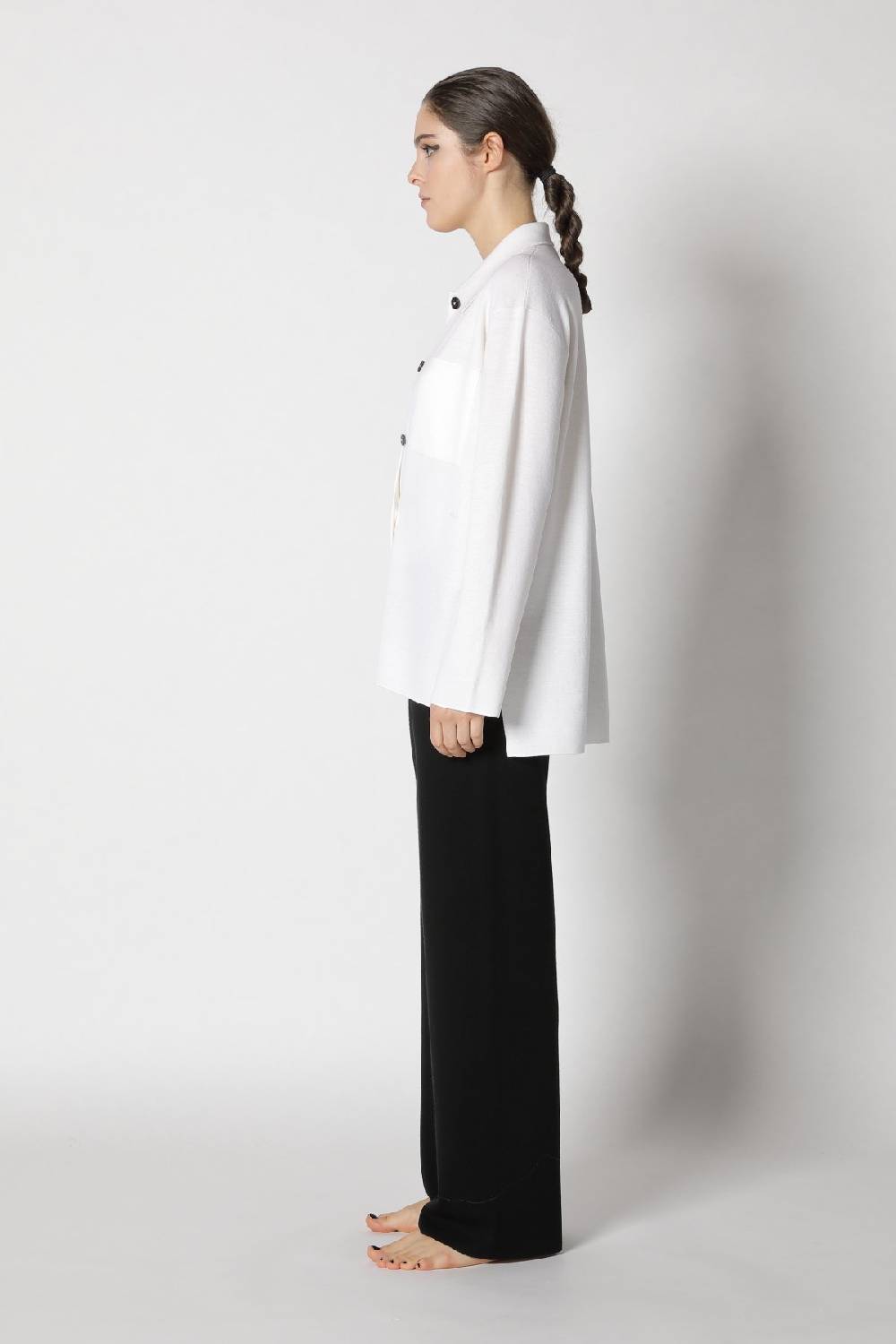 Sminfinity milano overshirt + milano palazzo pants Outlet