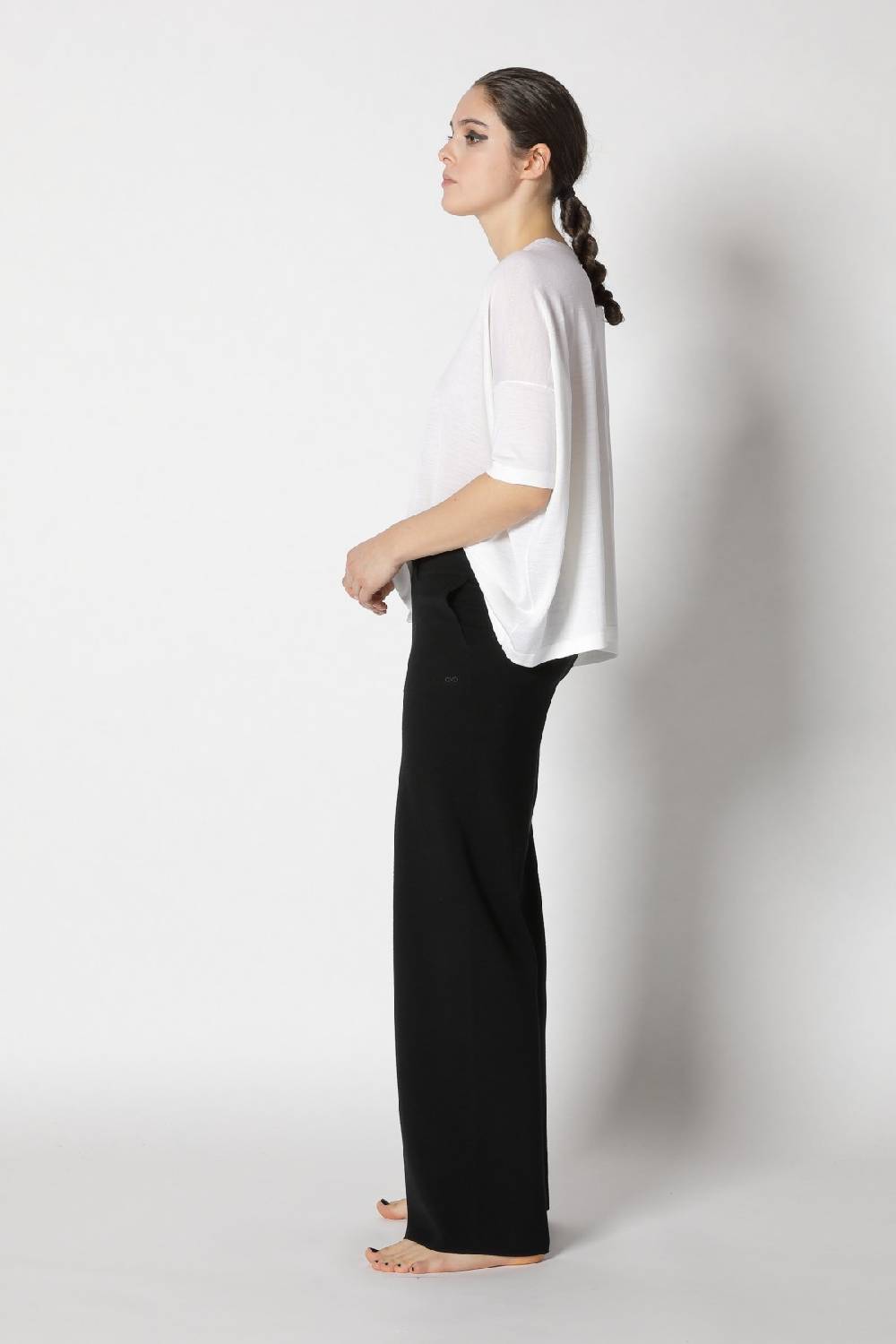 Sminfinity flowing cape jumper + milano palazzo pants Auslauf