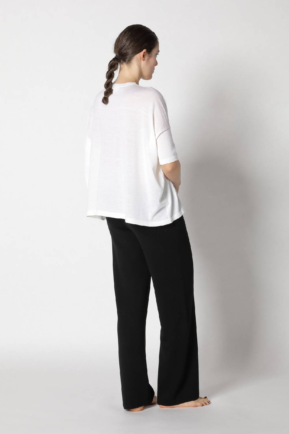 Sminfinity flowing cape jumper + milano palazzo pants Auslauf