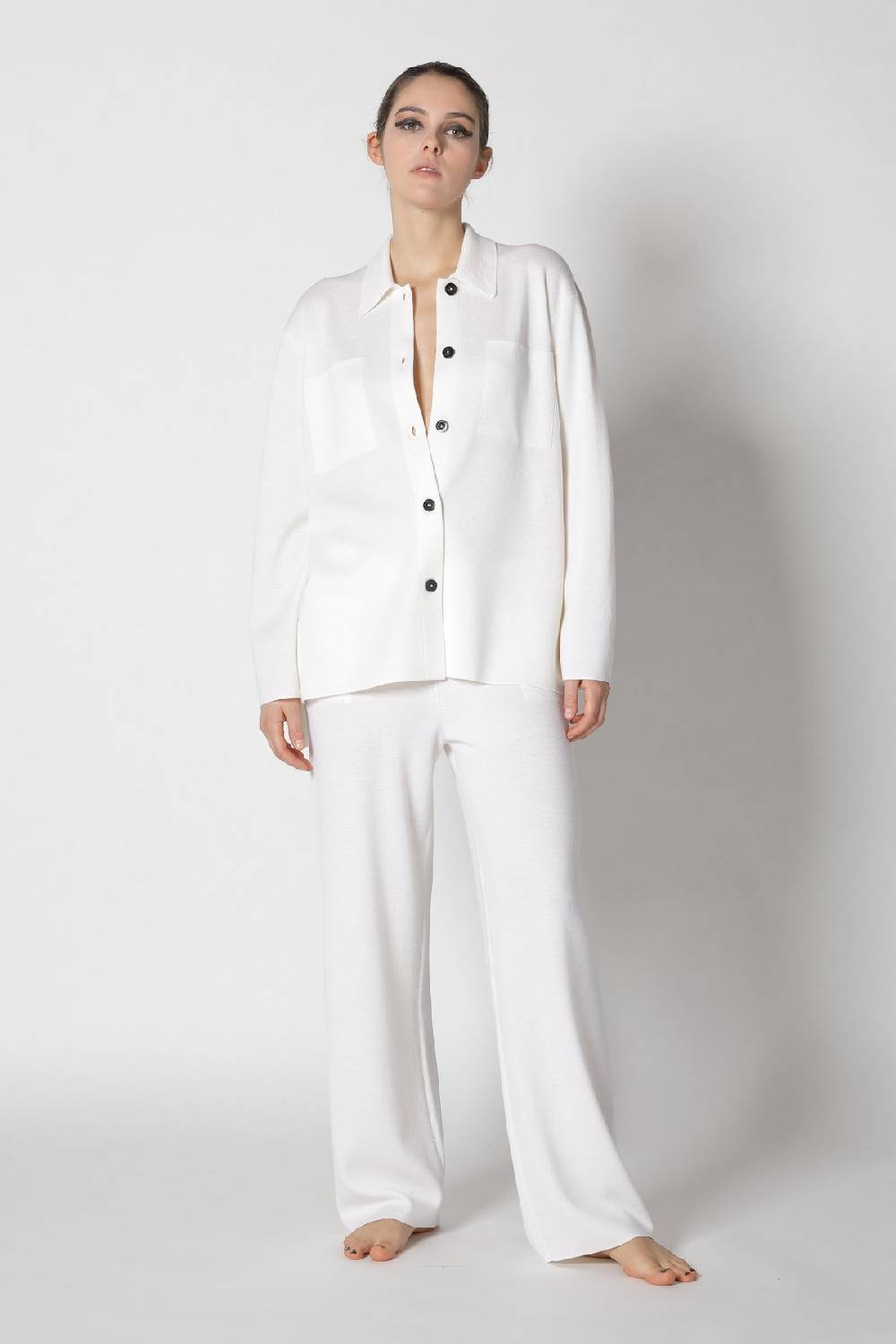 Sminfinity milano overshirt + milano palazzo pants Hotsell