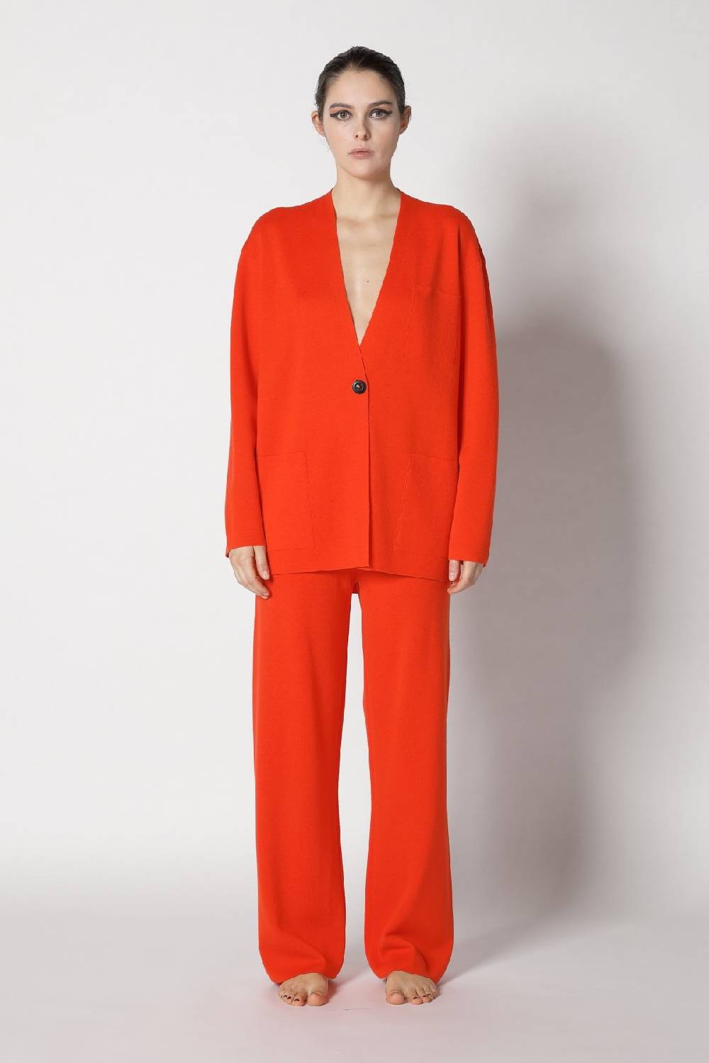 Sminfinity milano one button jacket + milano palazzo pants im Angebot