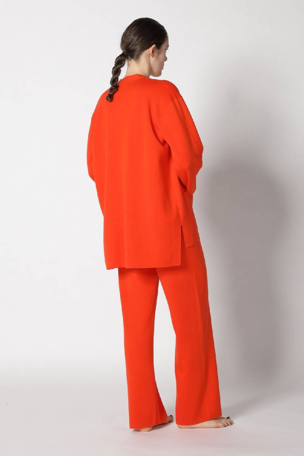 Sminfinity milano one button jacket + flowing cape jumper+ milano palazzo pants Meist gekauft