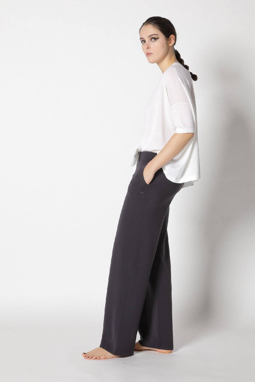 Sminfinity flowing cape jumper + milano palazzo pants Angebote