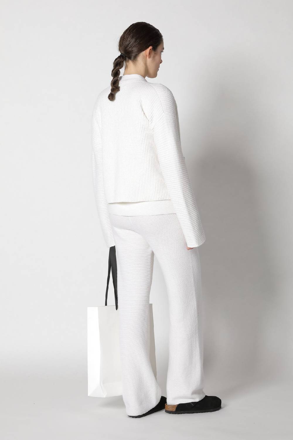 Sminfinity slouchy rib cardigan + garter T jumper + garter palazzo pants Meist gekauft