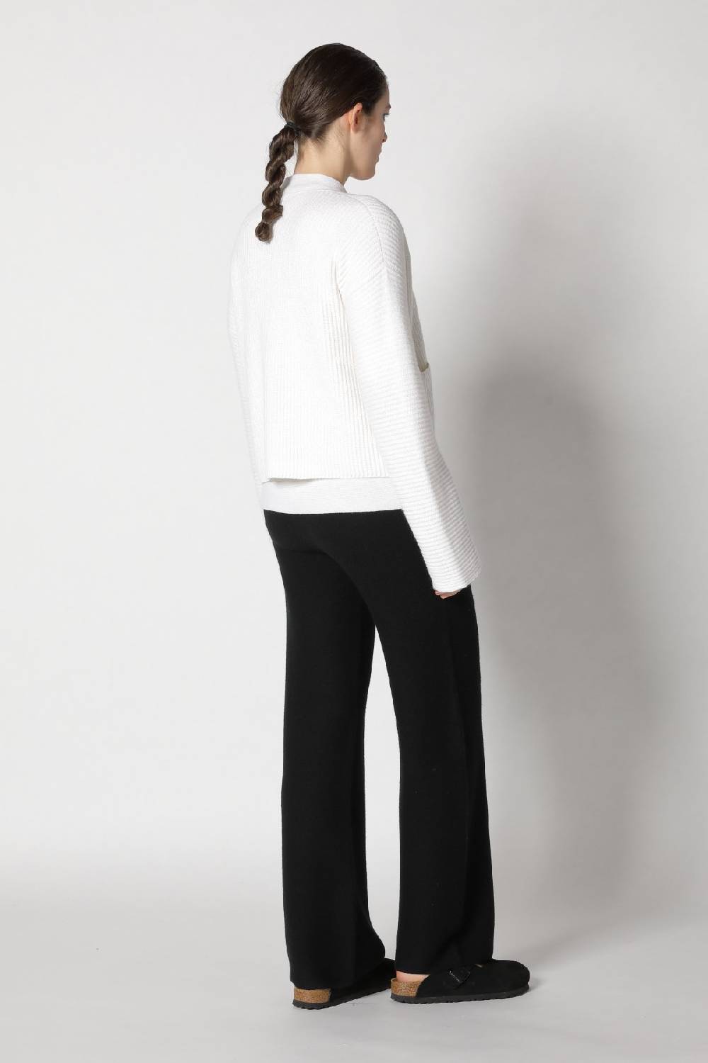 Sminfinity slouchy rib cardigan + garter T jumper + garter palazzo pants Auslauf