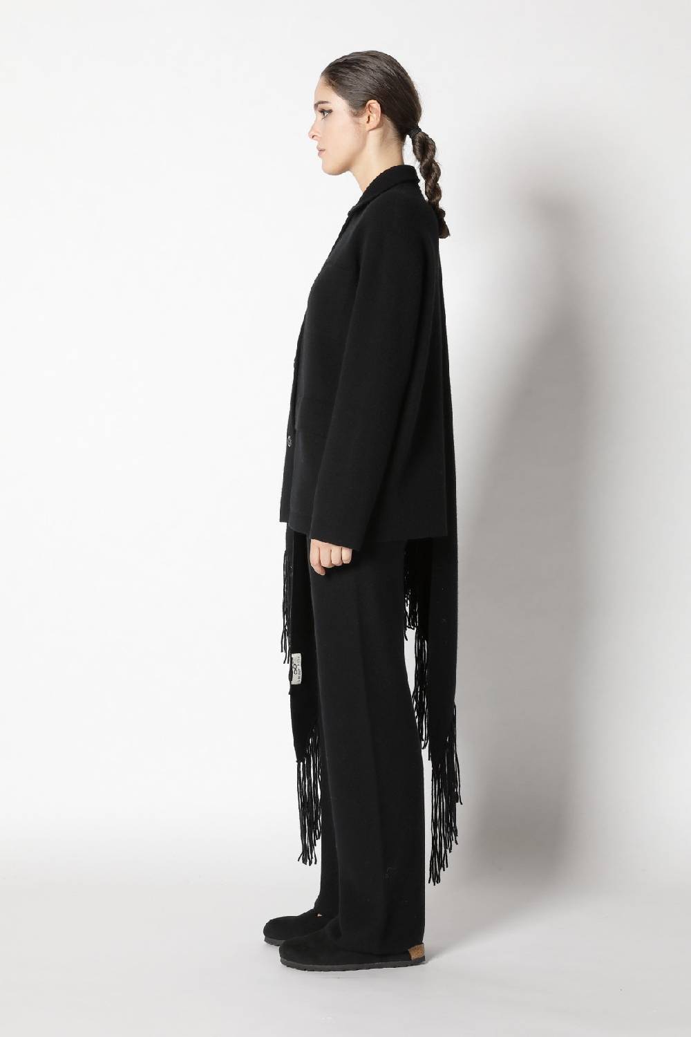 Sminfinity doubleface shirtjacket + garter palazzo pants + garter triangle im Angebot