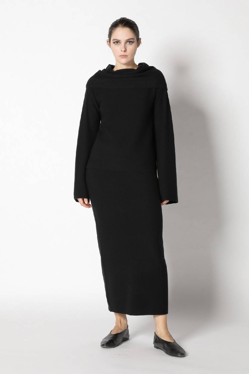 Sminfinity garter drape turtle + garter maxi skirt