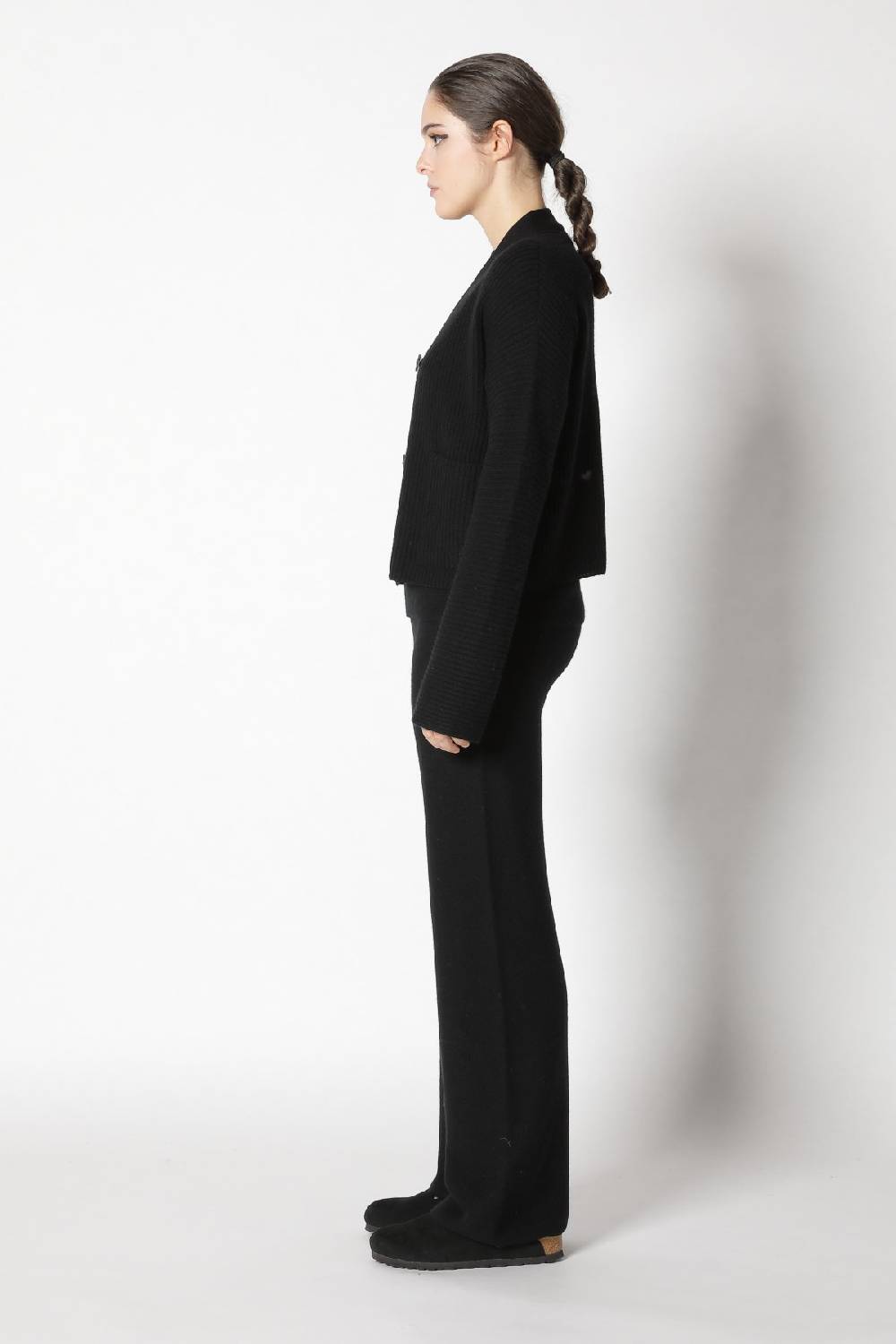 Sminfinity slouchy rib cardigan + garter T jumper + garter palazzo pants Günstiger Verkauf