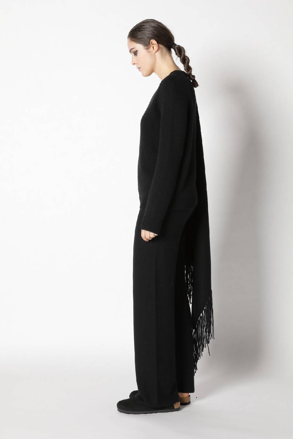 Sminfinity airy V jumper + garter triangle + garter palazzo pants Fabrikverkauf