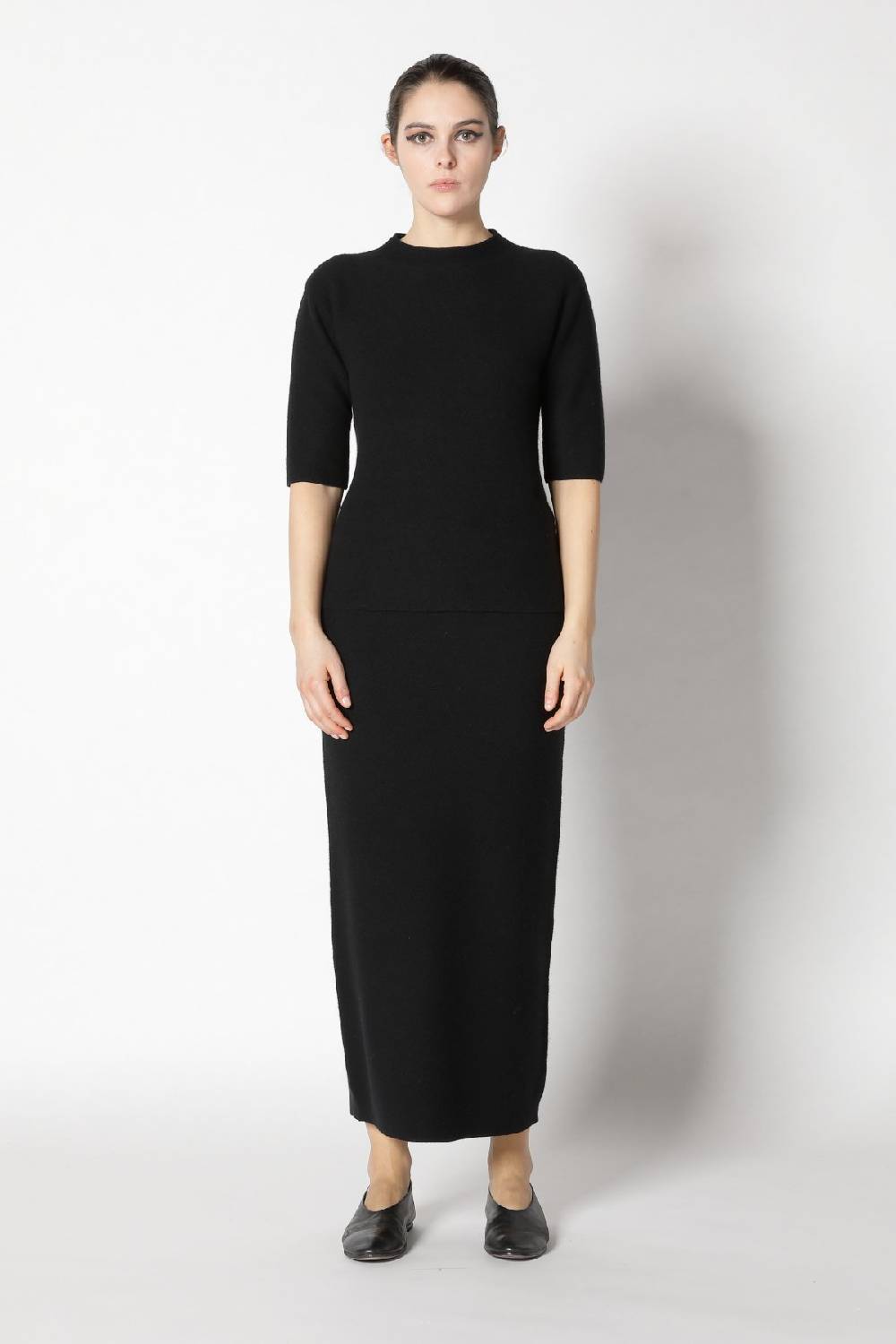 Sminfinity garter T jumper + garter maxi skirt