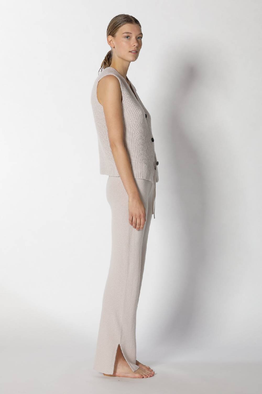 Sminfinity pure icon rib vest + pure slitted pants im Angebot