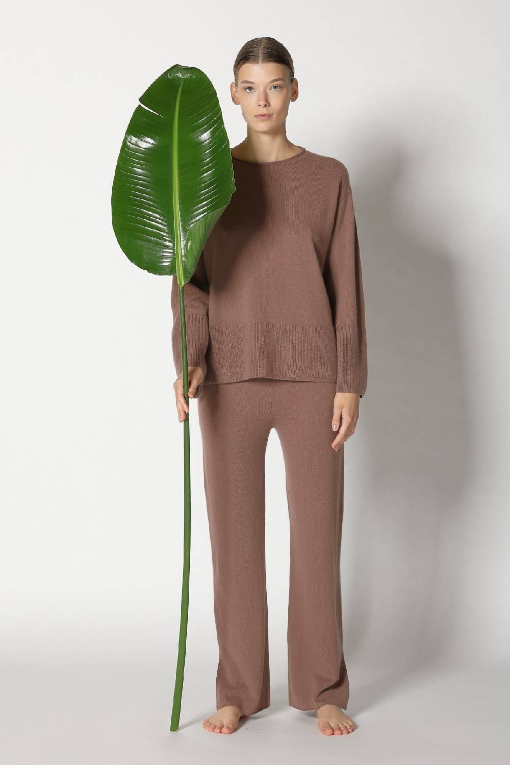 Sminfinity pure A jumper + pure slitted pants
