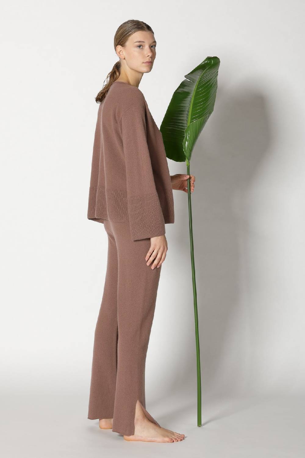 Sminfinity pure A jumper + pure slitted pants Outlet